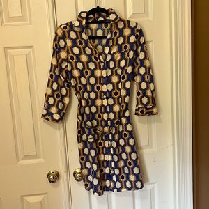 Abstract pattern dress